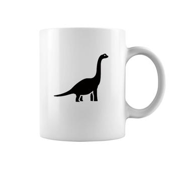 Brontosaurus Dinosaur Animal Lover Coffee Mug | Mazezy
