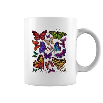 Butterfly Gift For Men Women Kids Butterfly Lover Collection Coffee Mug | Mazezy