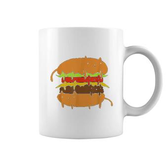 Cat Cheese Burger Coffee Mug | Mazezy