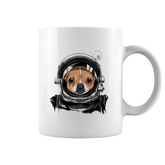 Chihuahua Dog Astronaut Space Exploration Astronomy Lover Coffee Mug | Mazezy