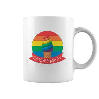 Choose Equality Custom Gift Coffee Mug | Mazezy