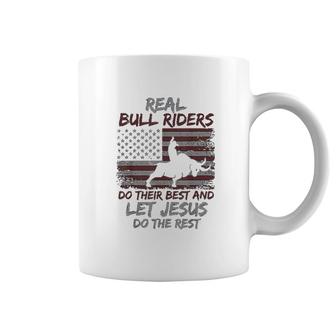 Christian Bull Riding Bull Rider & Western Coffee Mug - Thegiftio UK