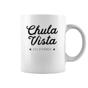 Classic Vintage Retro Chula Vista Keepsake Cali Keepsake Coffee Mug | Mazezy