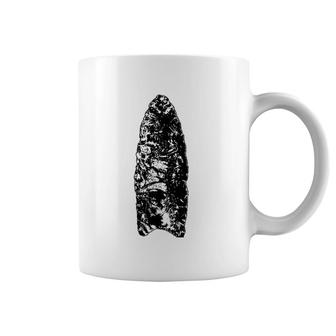 Clovis Point Arrowhead Native American Artifact Collector Coffee Mug | Mazezy
