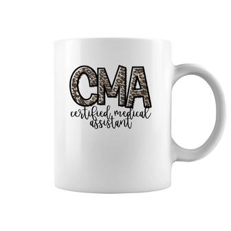 Cma Certified Medical Assistant Cute Nurse Gift Coffee Mug | Mazezy