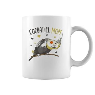 Cockatiel Mom Funny Bird Lover Women Coffee Mug | Mazezy