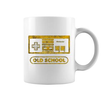 Controller Old School Gold Graphic Coffee Mug | Mazezy