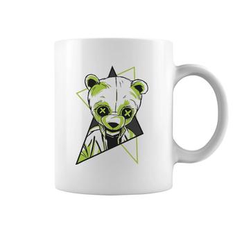 Cool Bear Made To Match Jordan_6 Electric-Green Retro Coffee Mug