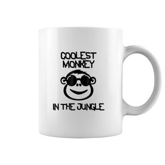 Coolest Monkey In The Jungle Coffee Mug - Seseable