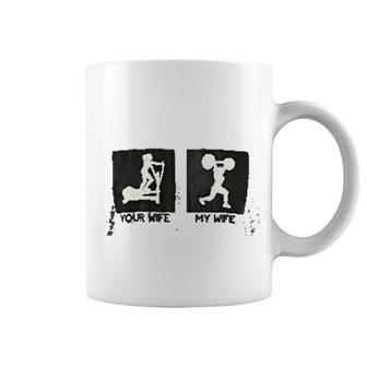 Crossfit My Wife Your Wife Coffee Mug | Mazezy