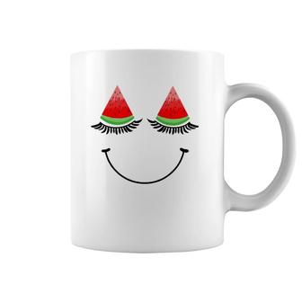 Cute Beautiful Watermelon Eyes Adorable Gift Coffee Mug | Mazezy