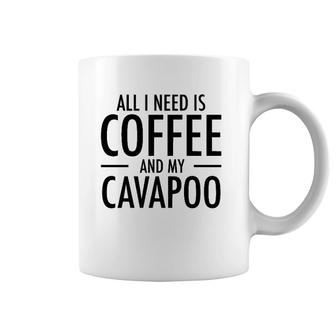 Cute Cavapoo Gifts For Dog Lovers Cavapoo Mom Puppy Coffee Coffee Mug | Mazezy