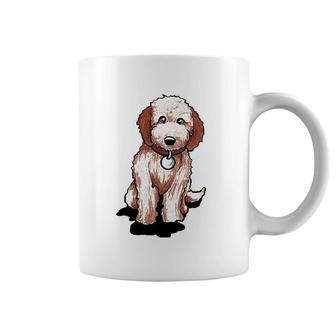 Cute Goldendoodle Puppy Gift Golden Doodle Pullover Coffee Mug | Mazezy