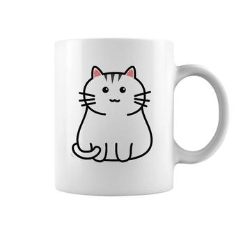 Cute Gray Tabby Cat Feline Companion Tabby Cats Coffee Mug | Mazezy