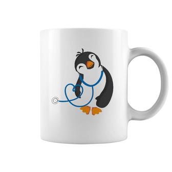 Cute Penguin Pediatrics Medical Nurse Doctor Coffee Mug | Mazezy