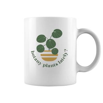 Cute Pilea Paperomiodes House Plant Botany Plants Lately Coffee Mug | Mazezy