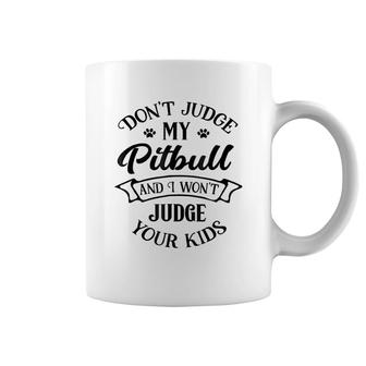 Cute Pitbull Mom Coffee Mug | Mazezy