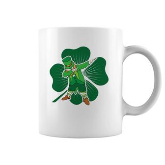 Dabbing Leprechaun Irish Dab St Patricks Day Tee Coffee Mug | Mazezy
