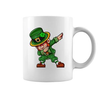 Dabbing Leprechaun St Patrick's Day Irish Saint Patricks Day Coffee Mug | Mazezy