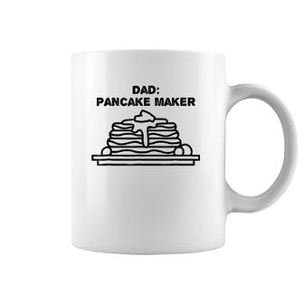 Dad The Pancake Maker Funny Father's Day Gift Tee Coffee Mug | Mazezy