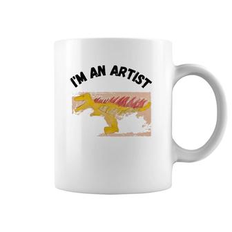 Dinosaur Drawing I'm An Artist Coffee Mug | Mazezy