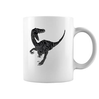 Dinosaur Lover Gift - Velociraptor Lovers Gift Coffee Mug | Mazezy