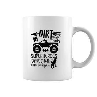 Dirt Monster Trucks Mom Of Boys Momlife Mother's Day Gift Coffee Mug | Mazezy