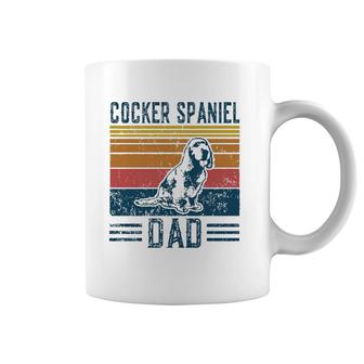Dog Cocker Spaniel Papa Vintage Cocker Spaniel Dad Coffee Mug | Mazezy