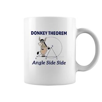 Donkey Theorem Angle Side Side Coffee Mug | Mazezy