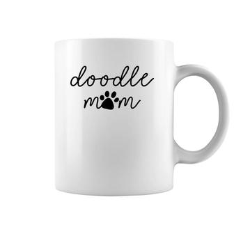 Doodle Mom Doodle Dog Mom Mama Valentine's Mother's Day Gifts Coffee Mug | Mazezy AU