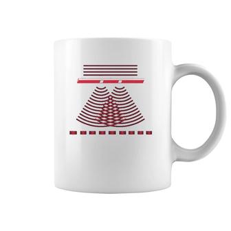 Double Slit Experiment Quantum Physics Lover Scientific Gift Coffee Mug | Mazezy