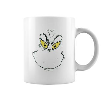 Dr Seuss Grinch Face Youth Kids Coffee Mug | Mazezy