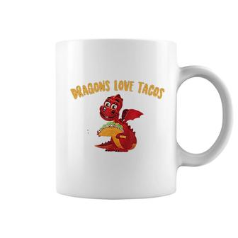 Dragons Love Tacos Cool Fish Tacos Dish Gift Coffee Mug - Thegiftio UK