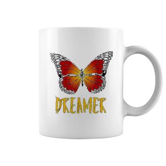 Dreamer Monarch Butterfly Dreamer Coffee Mug | Mazezy