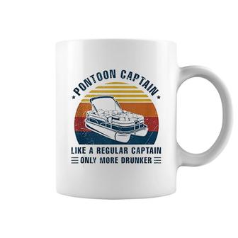 Drunk Captain Gift Grandpa Dad Gifts Coffee Mug | Mazezy