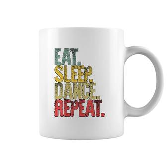 Eat Sleep Repeat For Dance Mom Coffee Mug | Mazezy