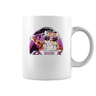 Edm Rave - Dubstep Kitty Cat Festival Coffee Mug | Mazezy