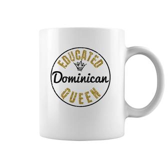 Educated Dominican Queen, Dominican Republic Coffee Mug | Mazezy