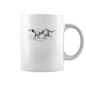 English Setter Vintage English Setter Dog Gift Coffee Mug | Mazezy