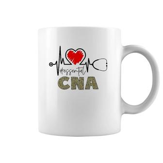 Essential Cna Heart Leopard Nurse Funny Nursing Lovers Gifts Coffee Mug | Mazezy