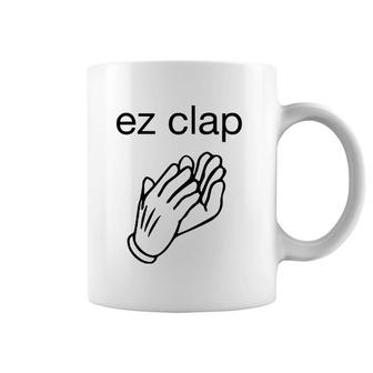 Ez Clap Easy Win Humor Coffee Mug | Mazezy CA