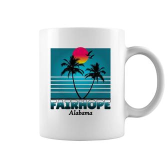 Fairhope Alabama Holiday Retro Vintage Gift Coffee Mug | Mazezy