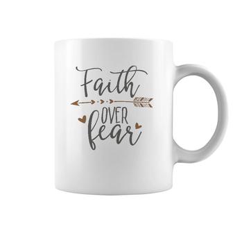 Faith Over Fear Faith Over Fear Ltd Coffee Mug | Mazezy