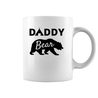 Father's Day Gift From Wife Son Daughter Baby Kids Daddy Bear Coffee Mug | Mazezy