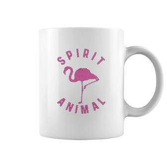 Flamingo Spirit Animal Coffee Mug | Mazezy DE
