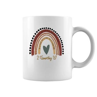 For God Has Not Given Us A Spirit Of Fear Rainbow Women Mom Coffee Mug | Mazezy