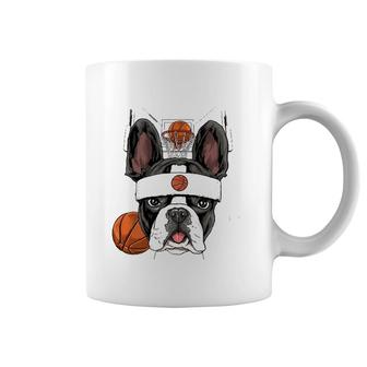 French Bulldog Basketball Dog Lovers Basketball Player Coffee Mug | Mazezy