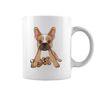 French Bulldog Frenchie Love Cute Dog Mom Funny Girls Coffee Mug | Mazezy