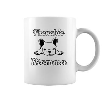 Frenchie Momma French Bulldog Lover Mom Coffee Mug | Mazezy