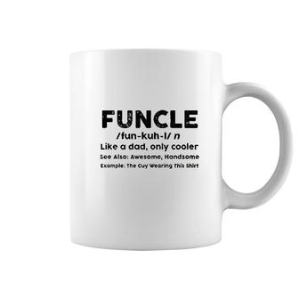 Funcle Funny Favorite Fun Awesome Uncle Coffee Mug | Mazezy